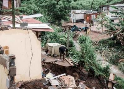 بارش باران و سیل در آفریقای جنوبی 50 کشته برجا گذاشت