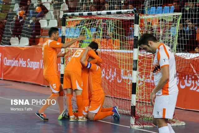 قهرمانی مس در نیم فصل اول لیگ برتر فوتسال قهرمانی مس در نیم فصل اول لیگ برتر فوتسال
