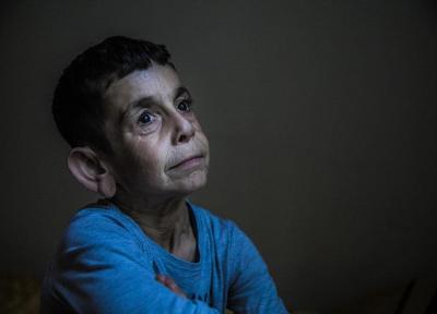 چشم هایش - عکس بی نظیر مارلِنا والدهاوزن از پیرمرد خردسال سوری