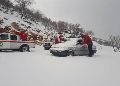 برف و کولاک در 24 استان کشور، نجات جان 12343 نفر