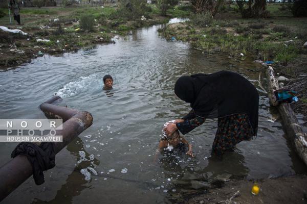 (تصاویر) زندگی به سبک کپرنشینی