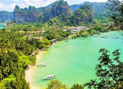 ساحل ریلی، یکی از زیباترین سواحل تایلند
