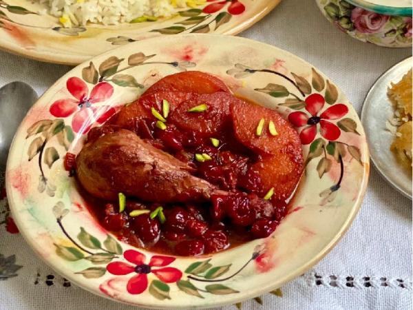 طرز تهیه مرغ آلبالویی لذیذ در 6 مرحله ساده با 7 نکته طلایی