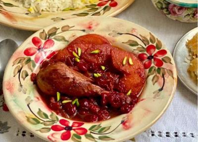 طرز تهیه مرغ آلبالویی لذیذ در 6 مرحله ساده با 7 نکته طلایی